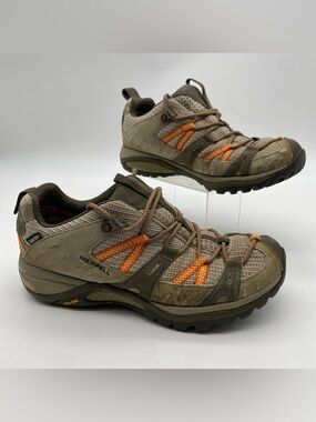 Merrell Hiking Shoes Womens Size 8 Siren Sport GTX Brown Waterproof Vibram